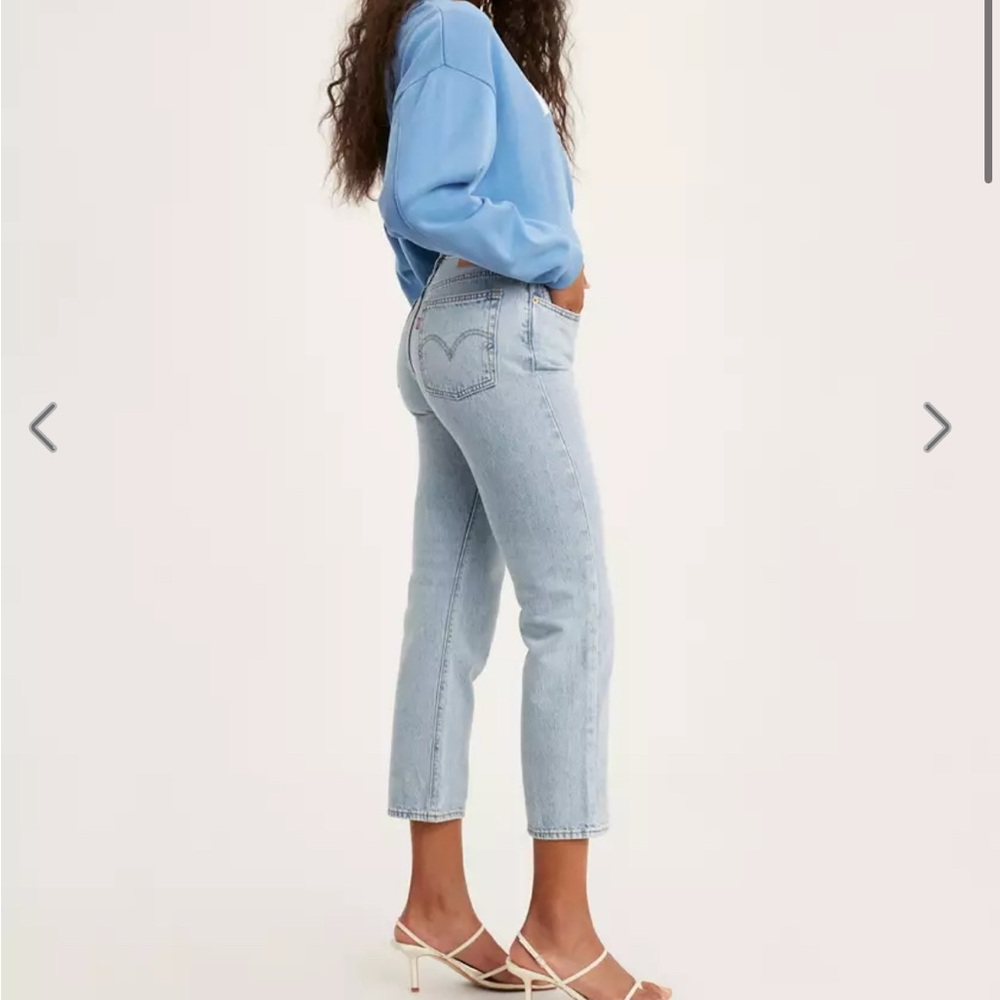 Levi's Blue Straight Leg Jeans Classic Style